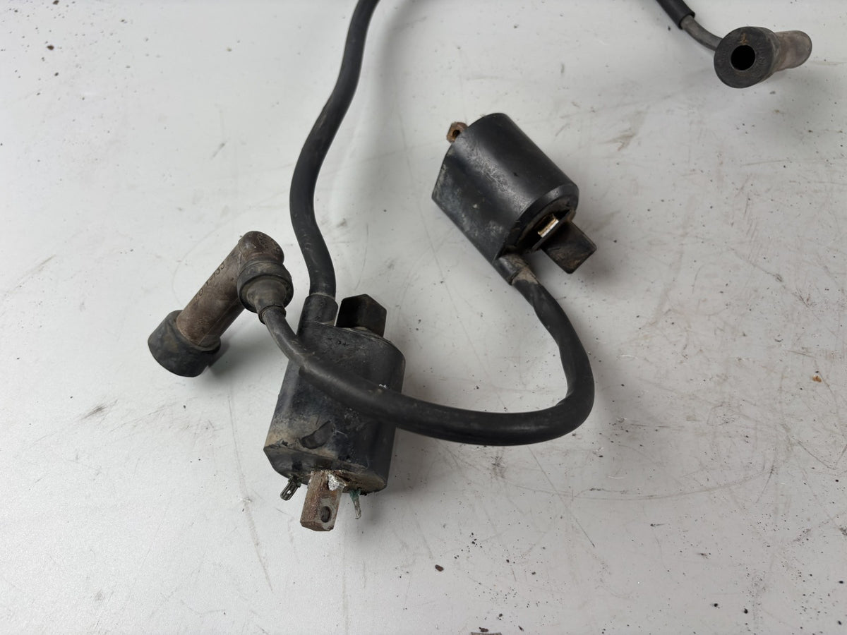 Yamaha XV700 Virago 56E Zündspulen Zündstecker Zündkabel Ignition