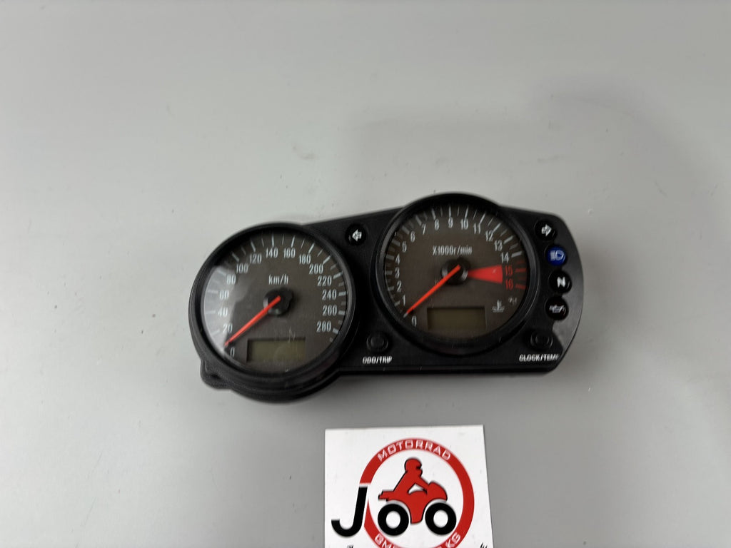 Kawasaki ZX6R ZX636 A 2002 Tacho Cockpit Instrumente Speedometer DZM Drehzahl