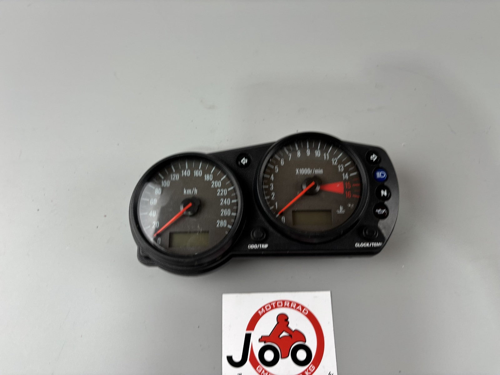 Kawasaki ZX6R ZX636 A 2002 Tacho Cockpit Instrumente Speedometer DZM Drehzahl