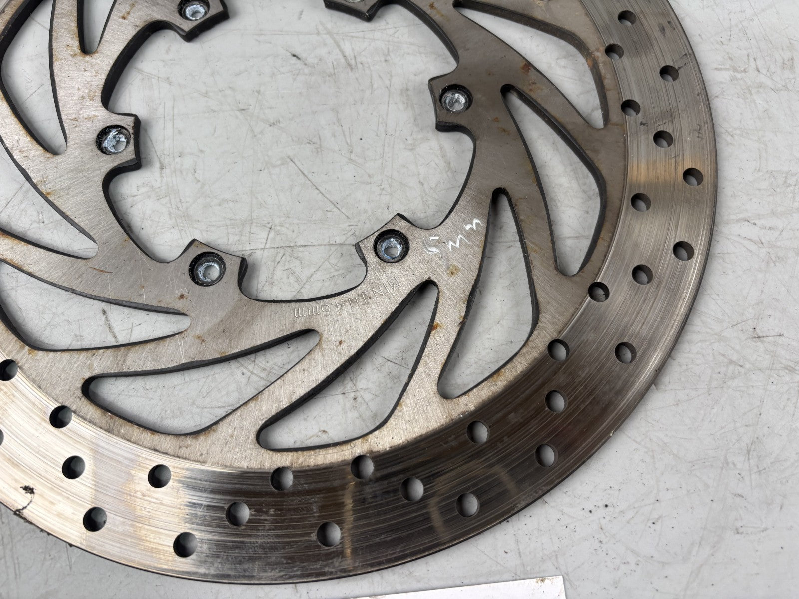 BMW F650 169 Bremsscheibe Brake Disc vorne front  5mm