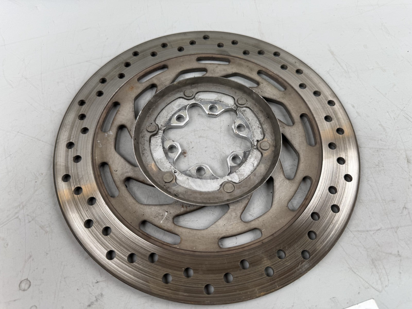 Honda NTV650 revere RC33 Bremsscheibe hinten Brakedisc back 5mm