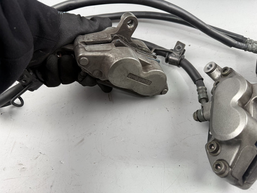 Yamaha XJR 1200 4PU Bremsanlage Brake Bremse Sattel Pumpe front vorne