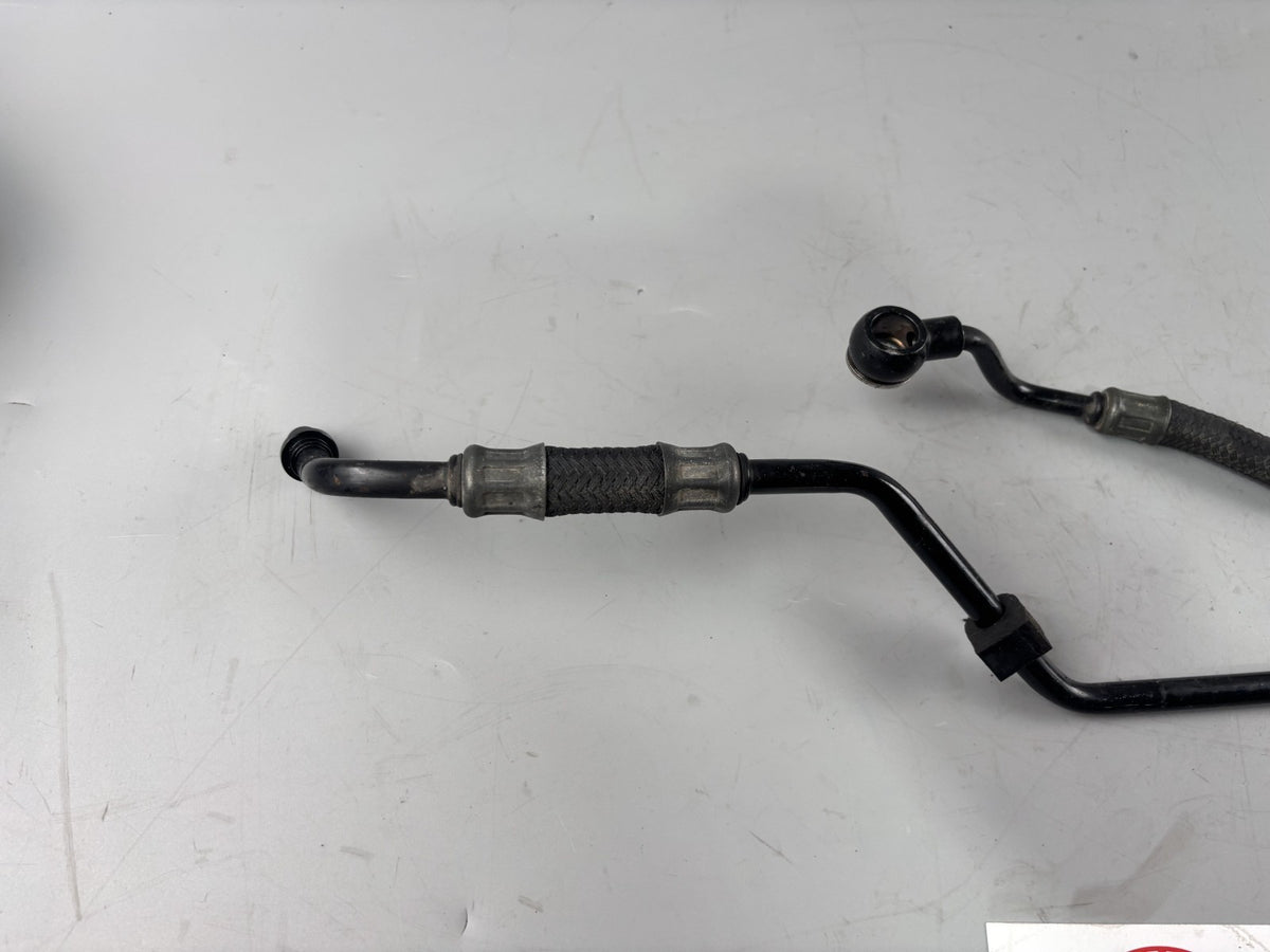 Honda SLR 650 Vigor FX 650 RD09 Ölleitung Pipeline Oel Cooler Kühler Motor