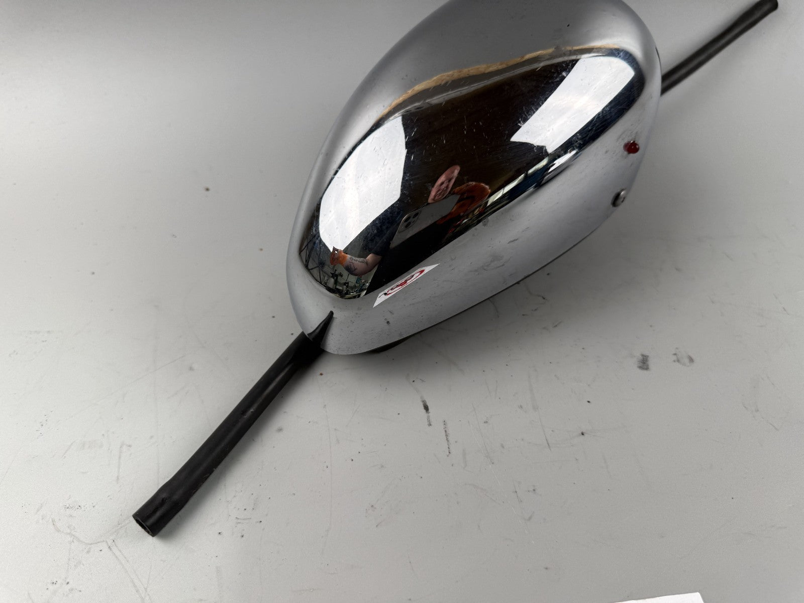 Yamaha XV535 3BR 2Y Virago Seitendeckel Chrome Abdeckung Cover Verkleidung links
