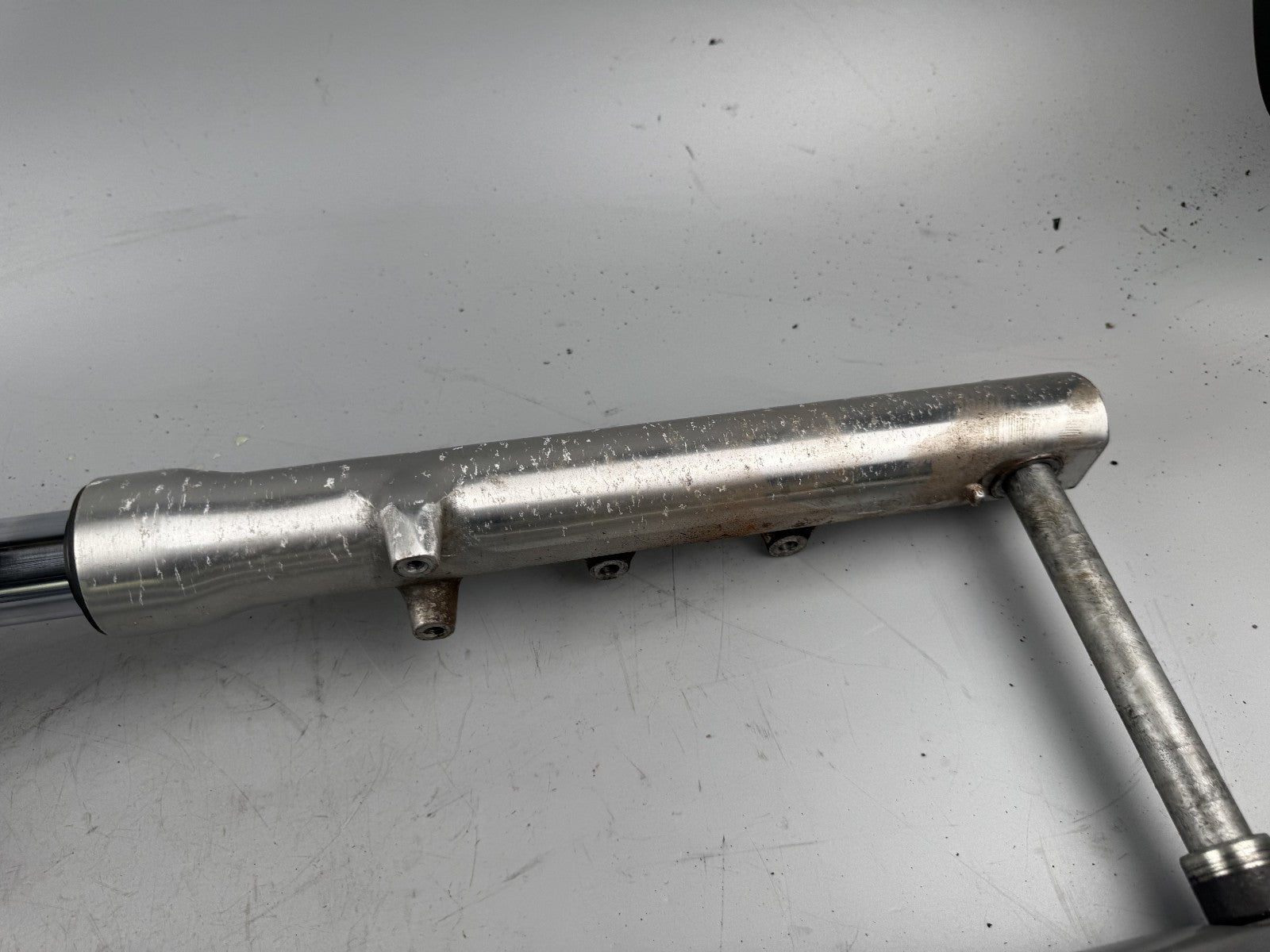 Honda VT600C Shadow Gabel Tauchrohr Standrohr Gabelbrücke Bridge Federung Fork