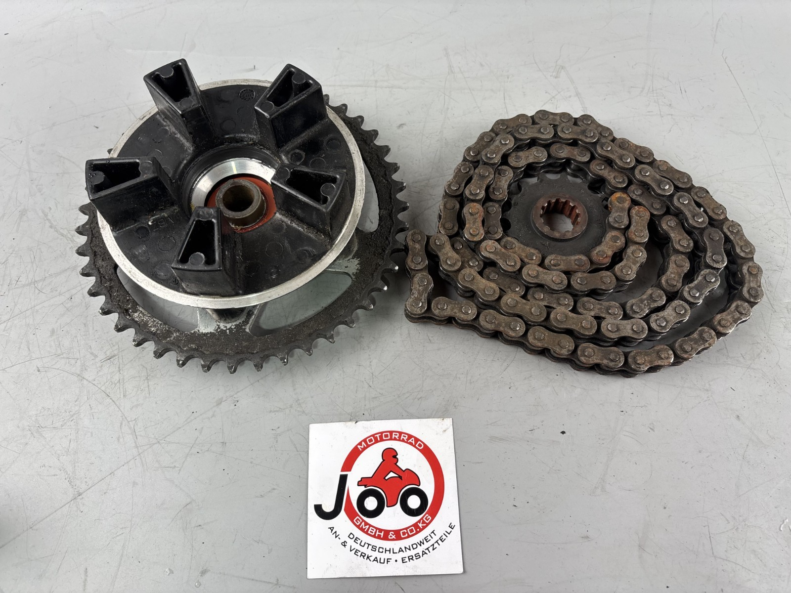 Honda CBF 600 S PC38 Kettensatz Kettenkit Ritzel Chain Ritzel Kettenradträger