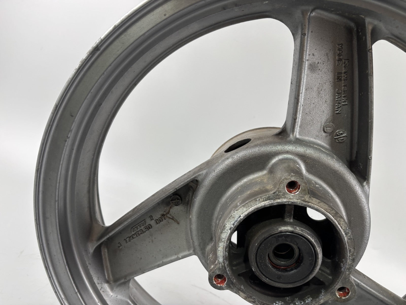 Kawasaki EX500D GPZ500S Hinterradfelge Felge Rim Rad hinten back Reifen