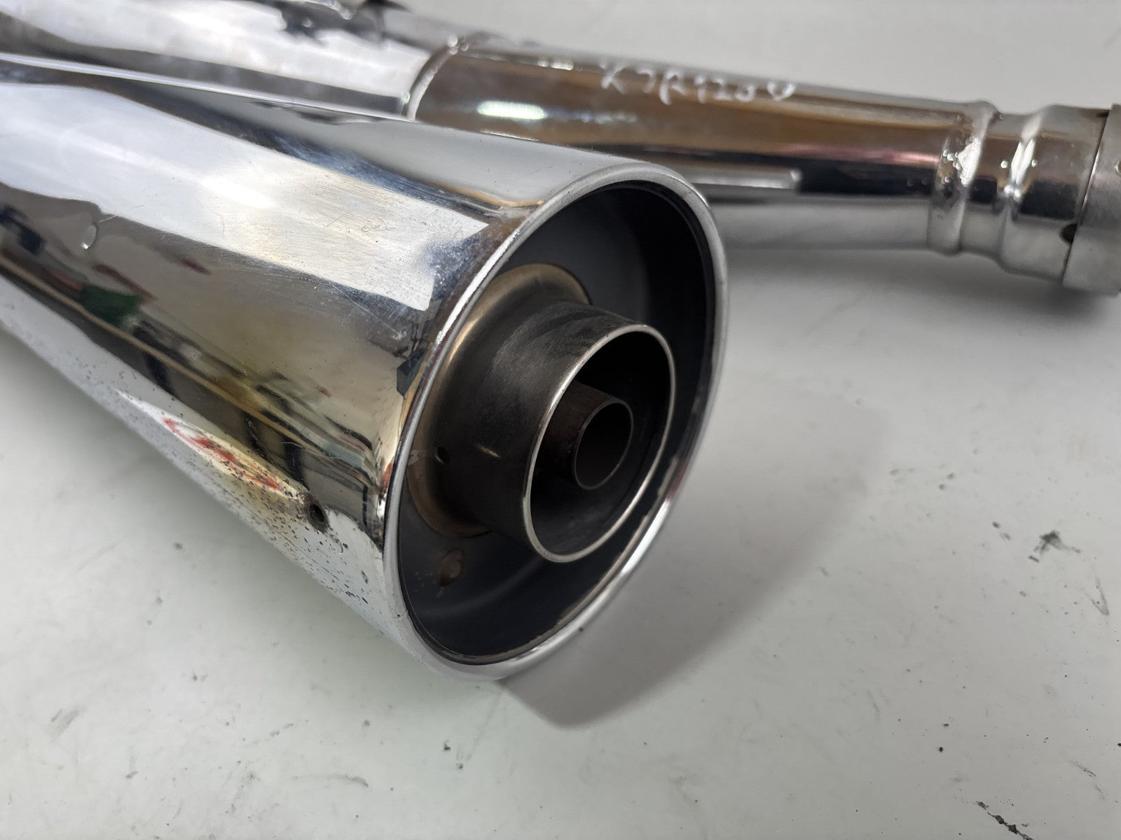 Yamaha XJR1200 4PU Auspuff Exhaust Endtöpfe Schalldämpfer