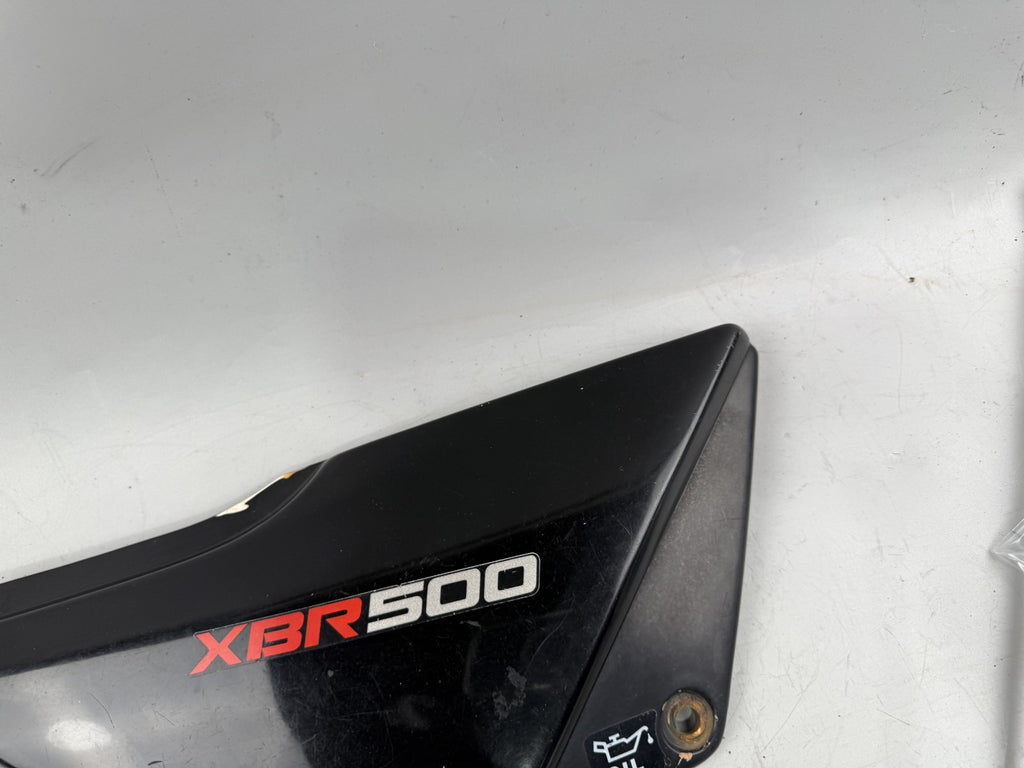 Honda XBR 500 PC15 Seitenteil Seitendeckel Sidecover Verkleidung rechts right