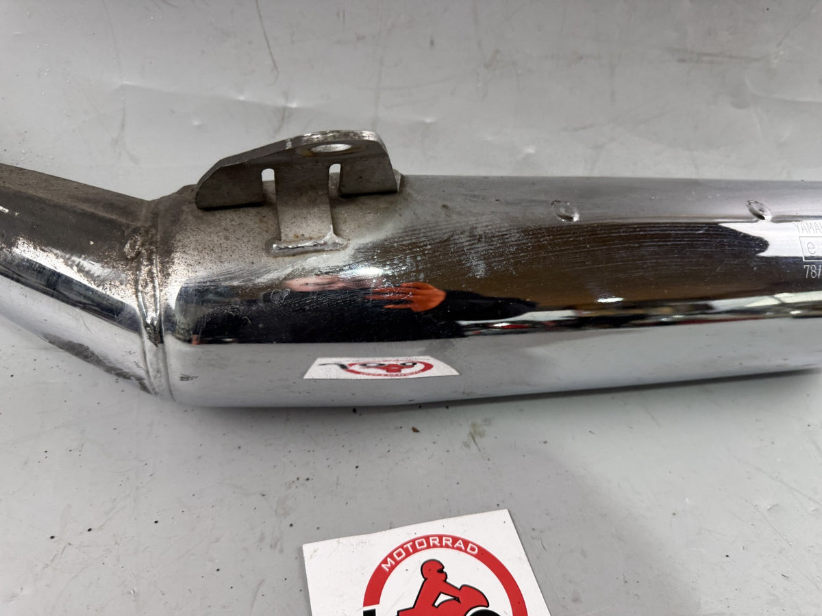 Yamaha XJ 600 Diversion 4BR Auspuff Exhaust Endtopf Schalldämpfer links left