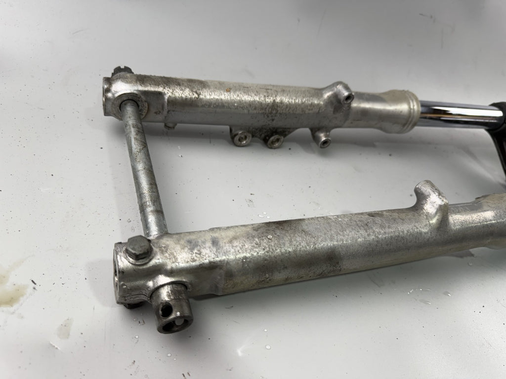 Yamaha XS 400 12E Gabel Standrohr Tauchrohr Federung Federbein Fork Absorber