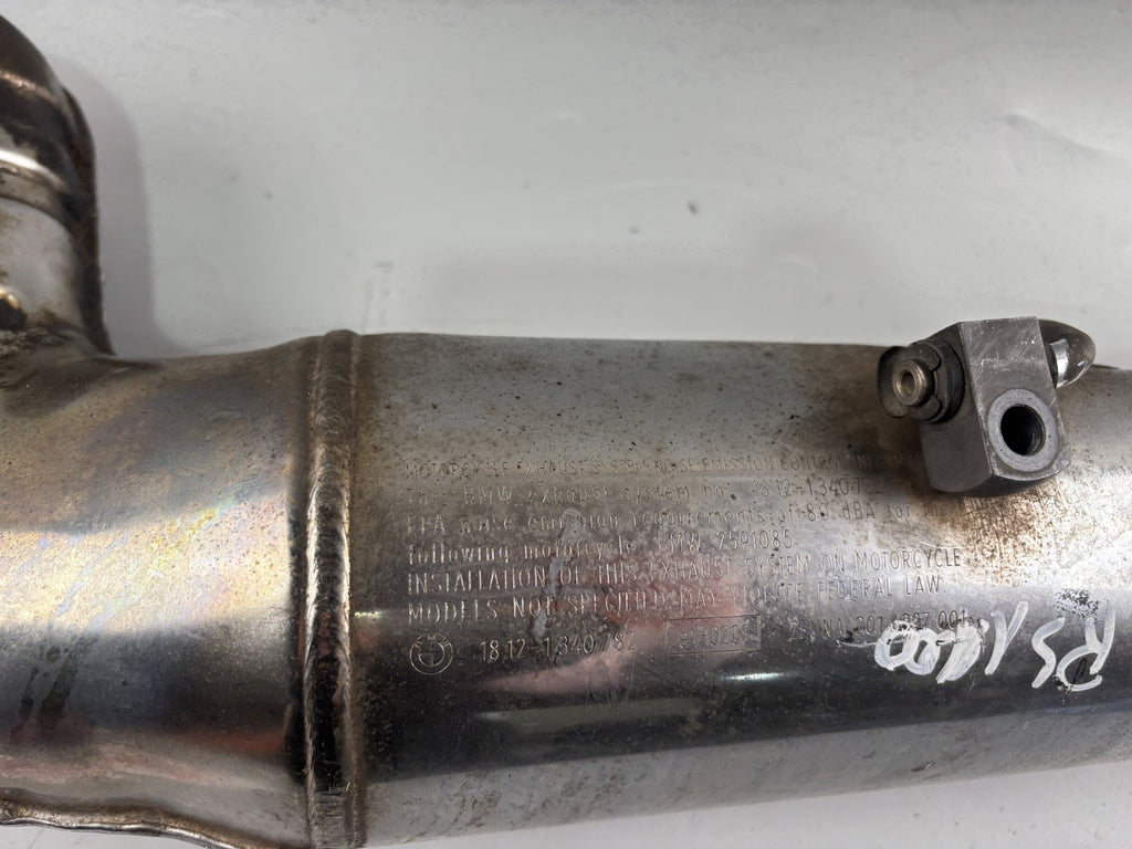 BMW R 1100 RS Auspuff Exhaust Sammler Manifold Schalldämpfer Endtopf FMF