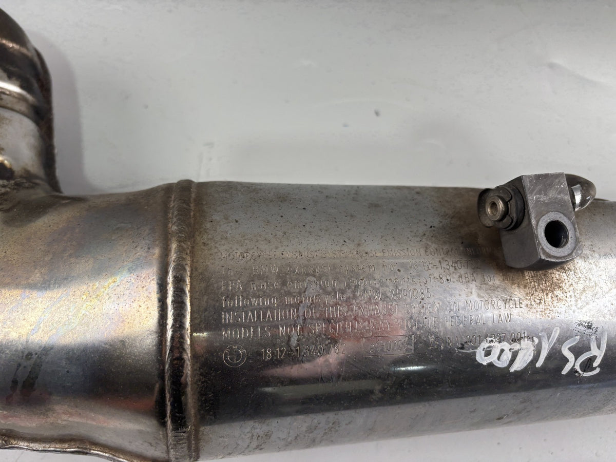 BMW R 1100 RS Auspuff Exhaust Sammler Manifold Schalldämpfer Endtopf FMF