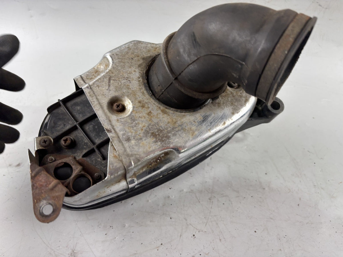 Yamaha XV700 Virago 56E Chromedeckel Abdeckung Cover Luftfilterkasten Airbox