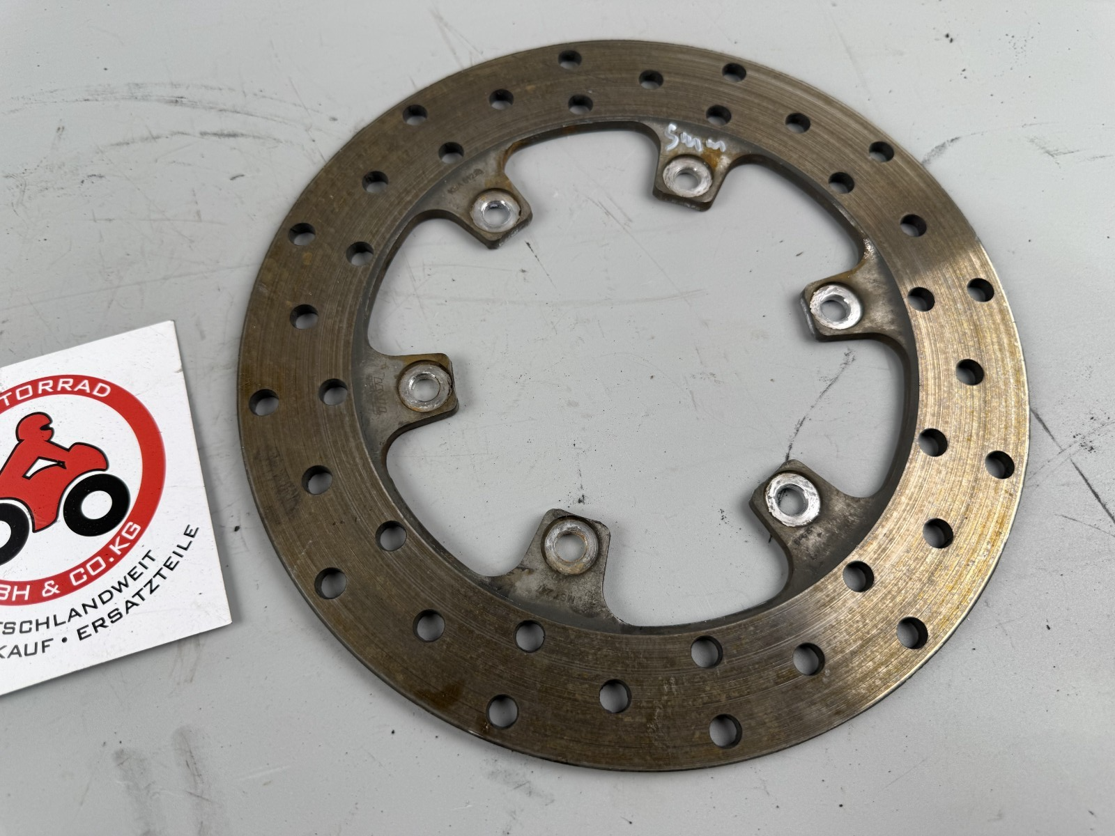 Yamaha XJ600 Diversion 4BR 4LX Bremsscheibe hinten back Brakedisc 5mm