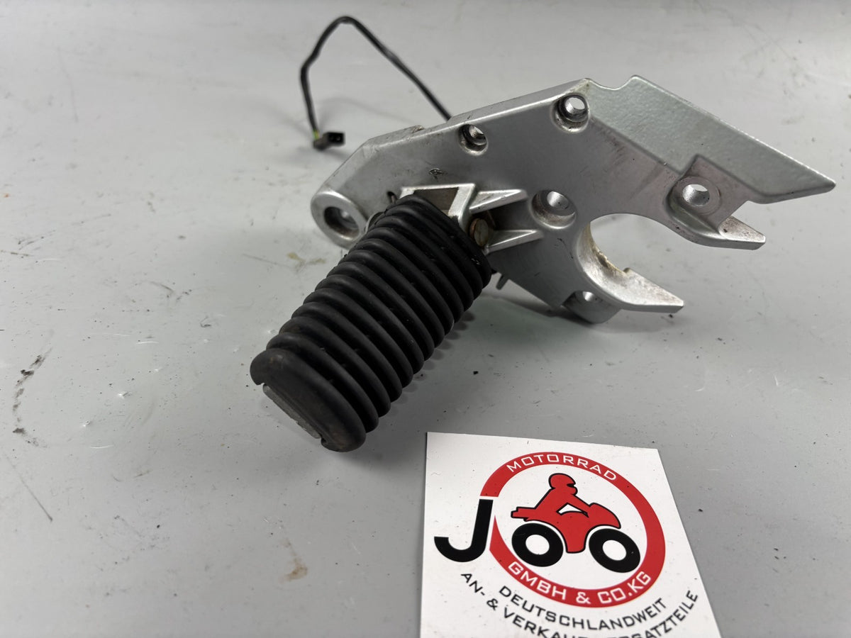 BMW R 1100 RS Fußrastenanlage Fußraste Halteplatte front vorne rechts right