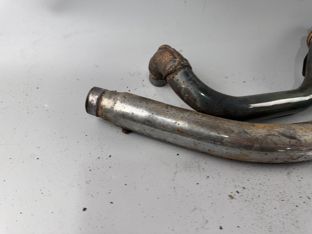 Yamaha XV1100 Virago 3LP Krümmer Exhaust Sammler Downpipe Manifold