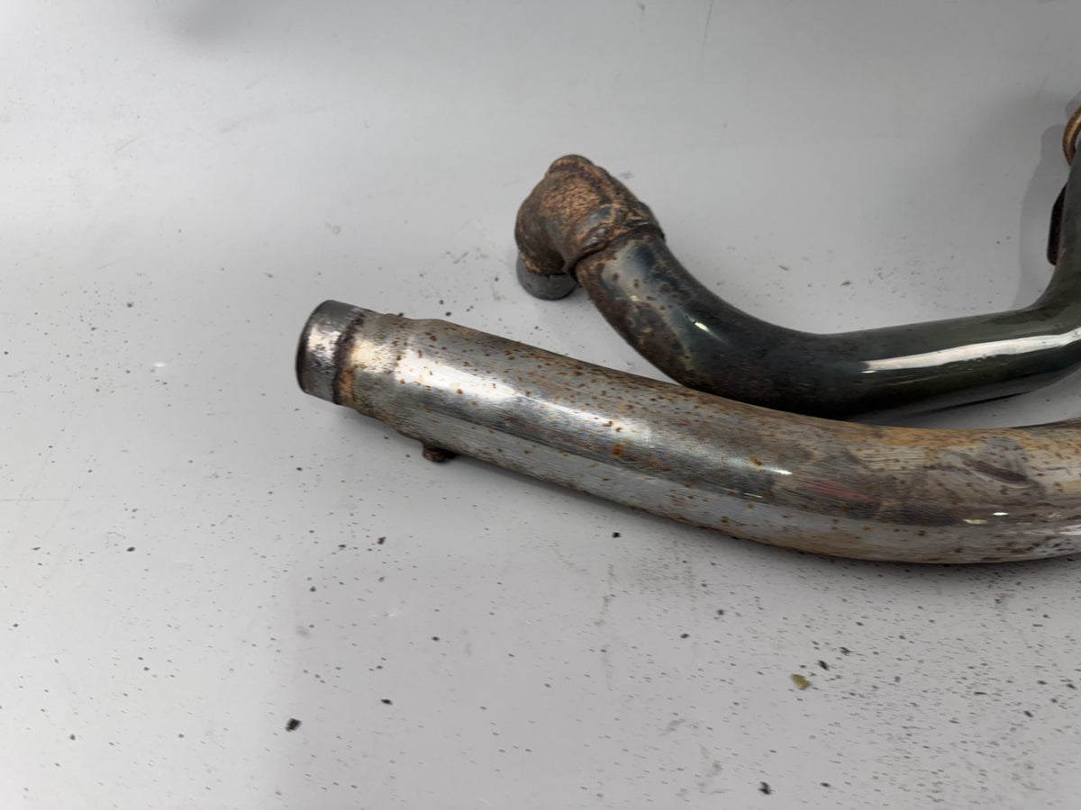 Yamaha XV1100 Virago 3LP Krümmer Exhaust Sammler Downpipe Manifold