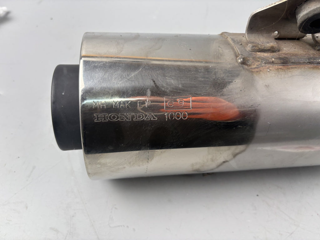 Honda SLR 650 Vigor FX 650 RD09 Exhaust Auspuff Endtopf Schalldämpfer rechts