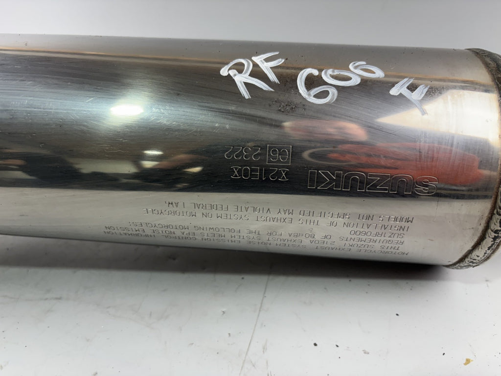 Suzuki RF 600 R GN76A Auspuff Exhaust Schalldämpfer Endtopf