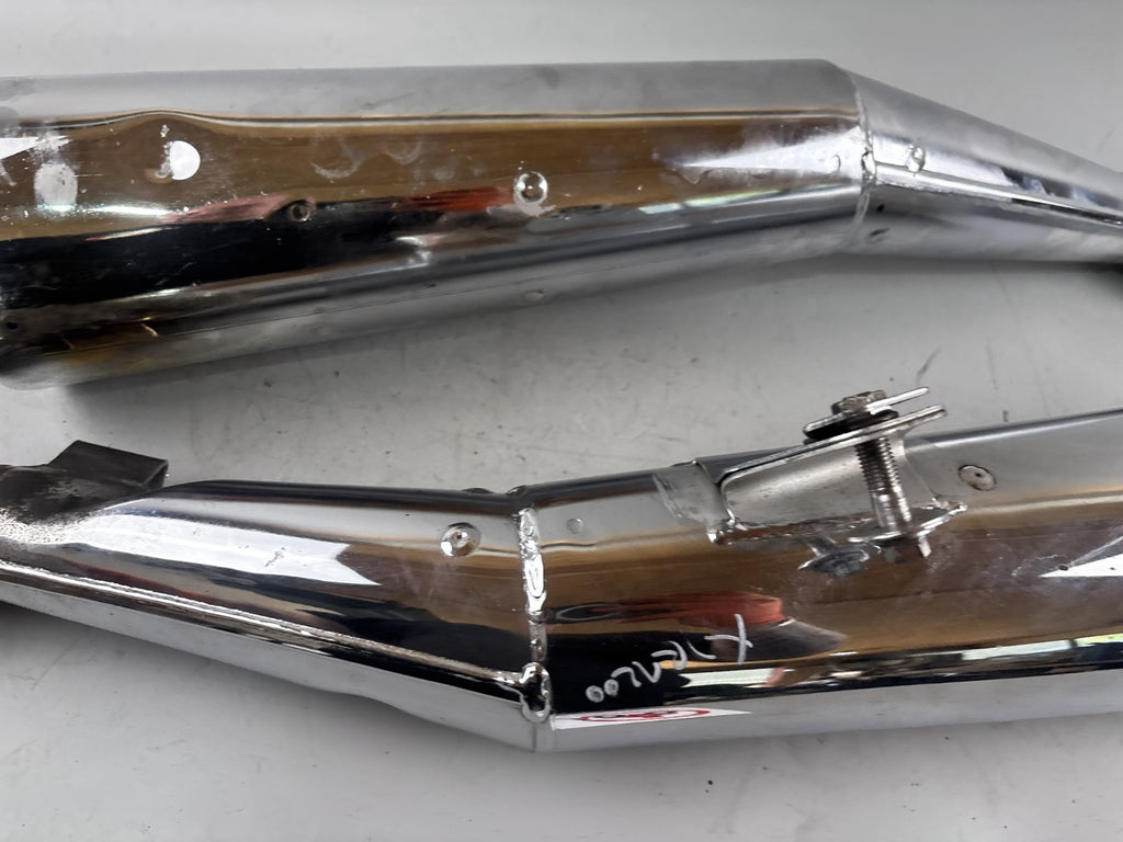 Yamaha XJR1200 4PU Auspuff Exhaust Endtöpfe Schalldämpfer