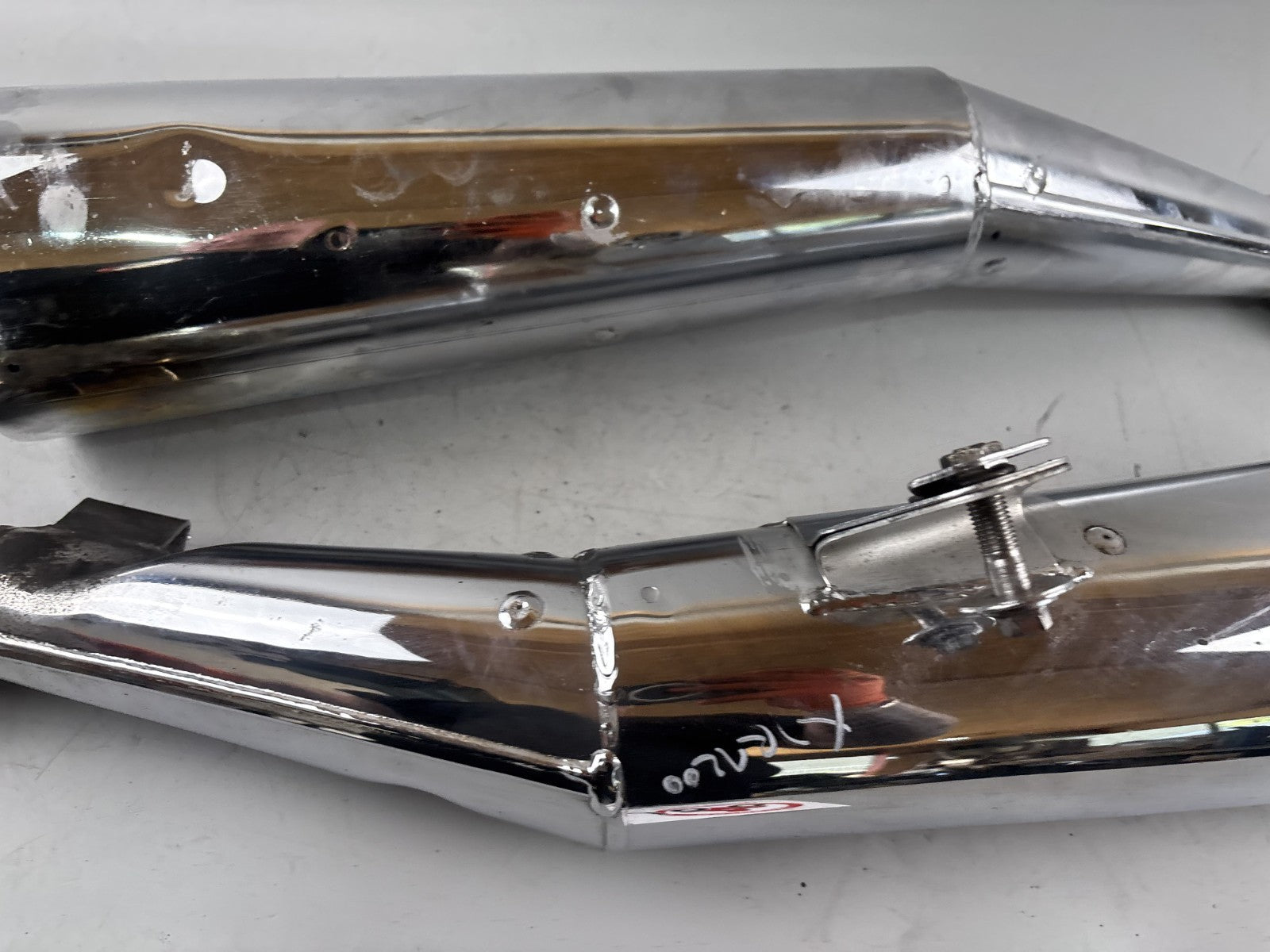 Yamaha XJR1200 4PU Auspuff Exhaust Endtöpfe Schalldämpfer