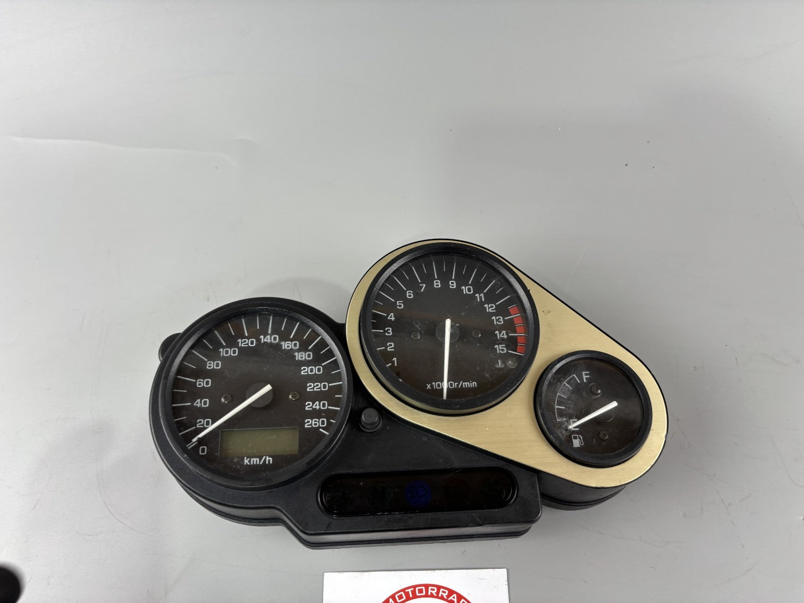 Yamaha FZS600 Fazer RJ02 Tacho Cockpit Instrumente Speedometer DZM Drezahlmesser