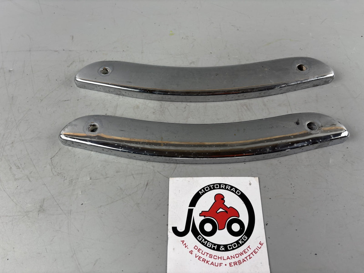Kawasaki EL250 252 Eliminator Chromeabdeckung Cover Deckel Seitendeckel
