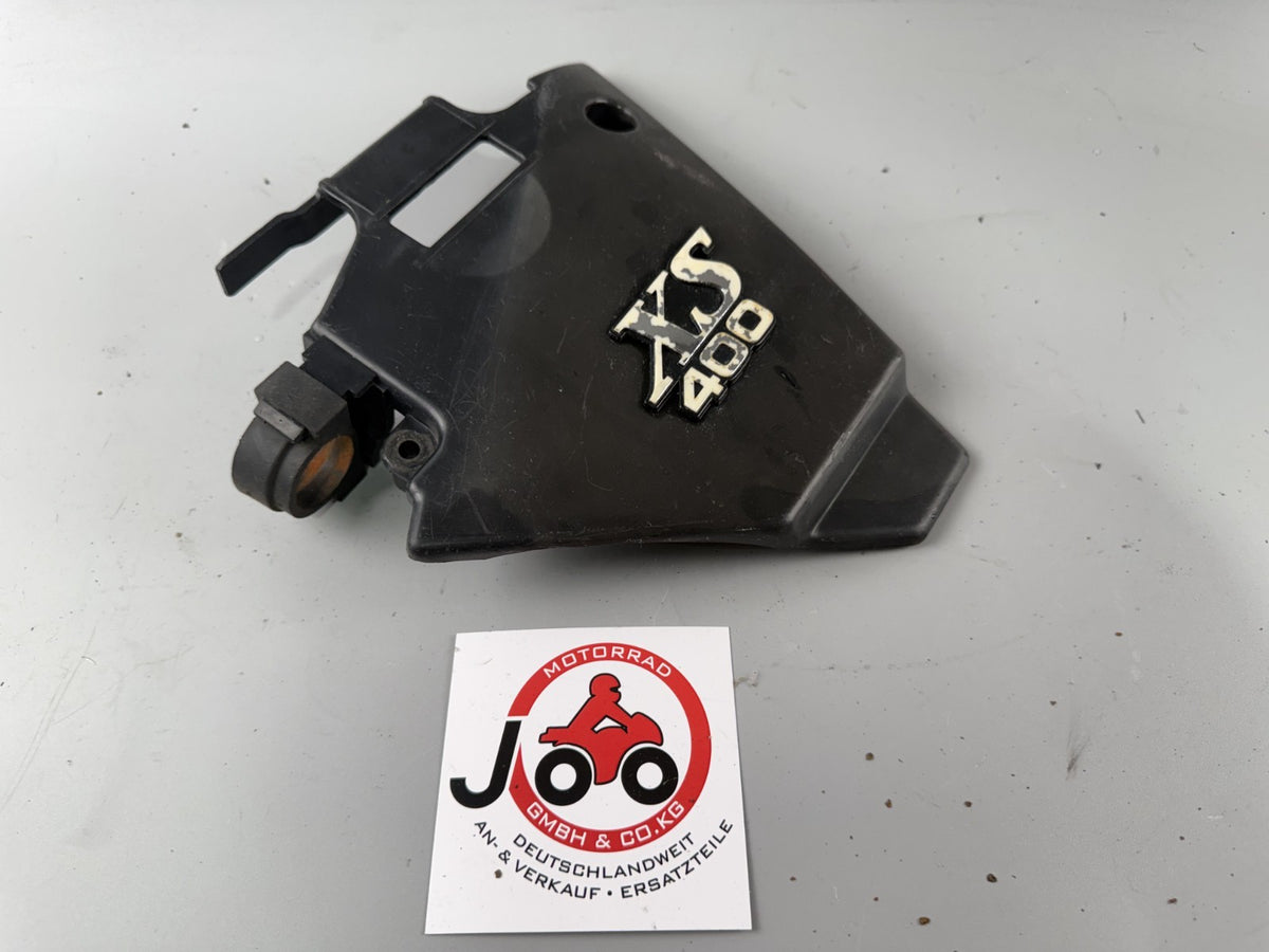 Yamaha XS 400 12E Seitendeckel Sidecover Seitenteil Abdeckung Deckel Cover