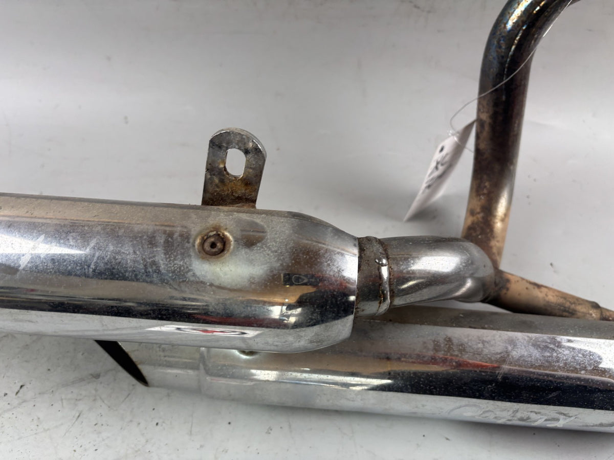 Yamaha XV700 Virago 56E Auspuffanlage Exhaust Endtopf Schalldämpfer