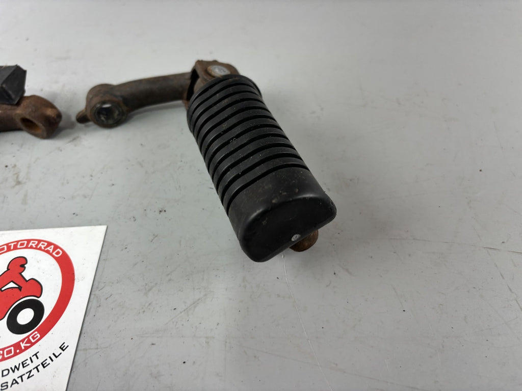 Honda GL1 GL1000 Goldwing Fahrerfußrasten Set Paar Hangers Steps Fußraste vorne