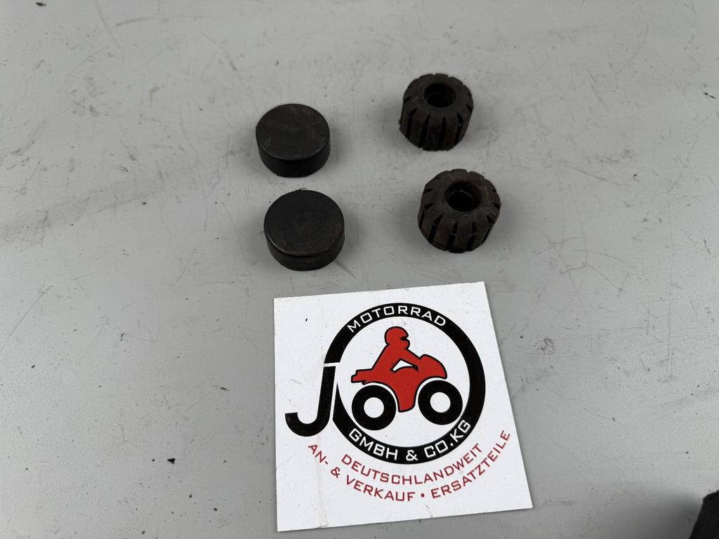 Honda XL350 R ND03 Gummi  Motor Halterung Bolzen Gummi Bezüge Kappen