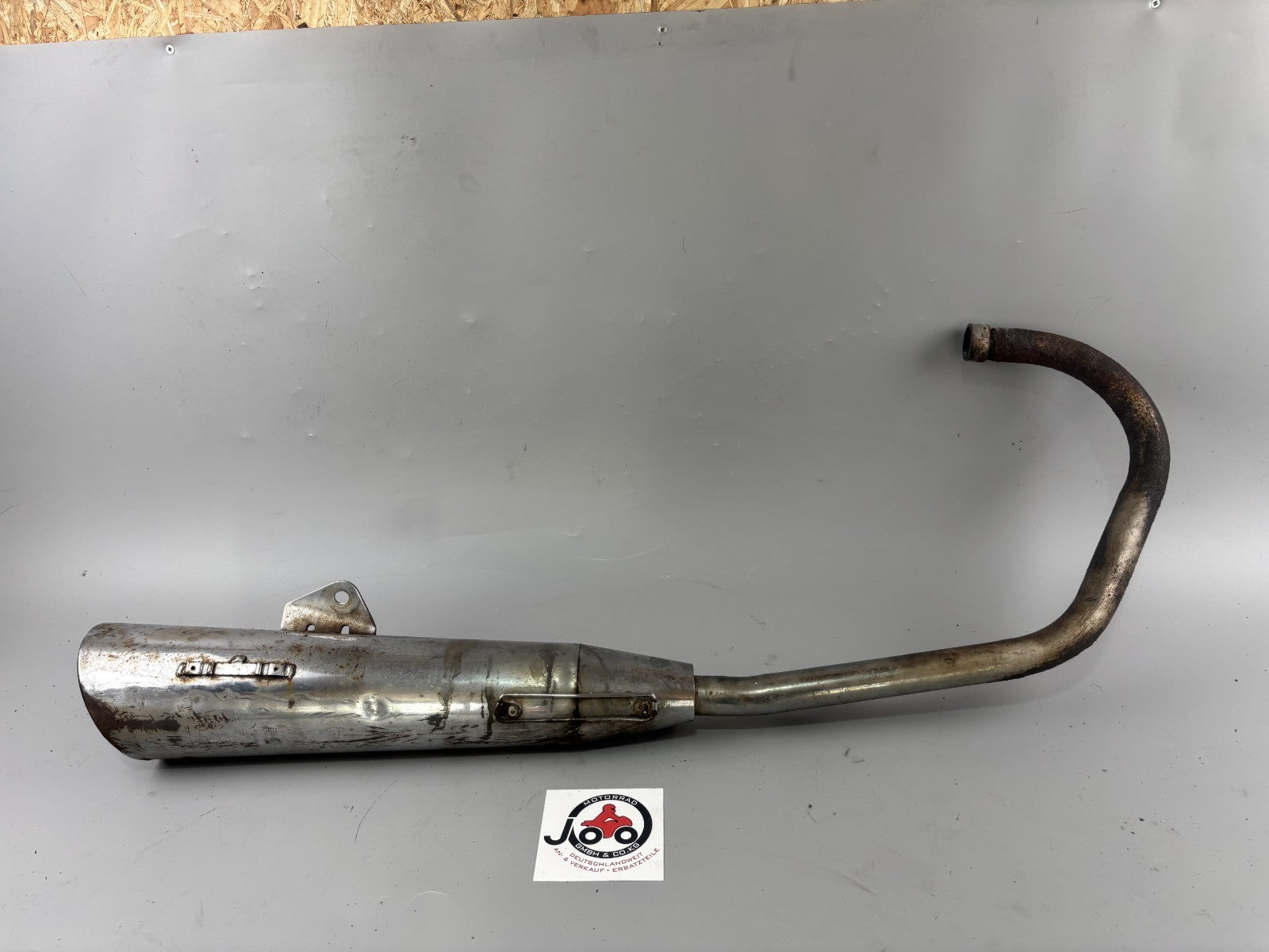 Kawasaki BN125A EL125 Eliminator Auspuffanlage Auspuff Exhaust Krümmer Downpipe