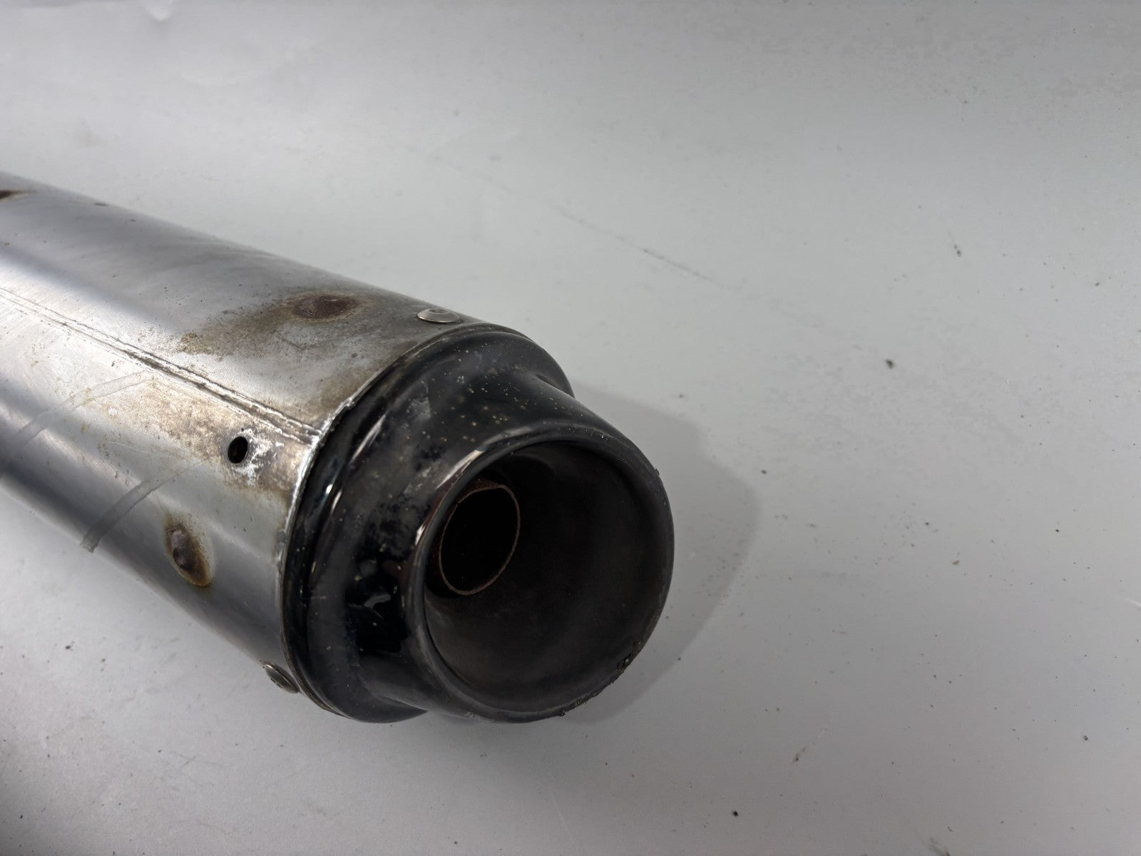 Kawasaki ZZR600D ZX600D Auspuff Exhaust Schalldämpfer Endtopf rechts links