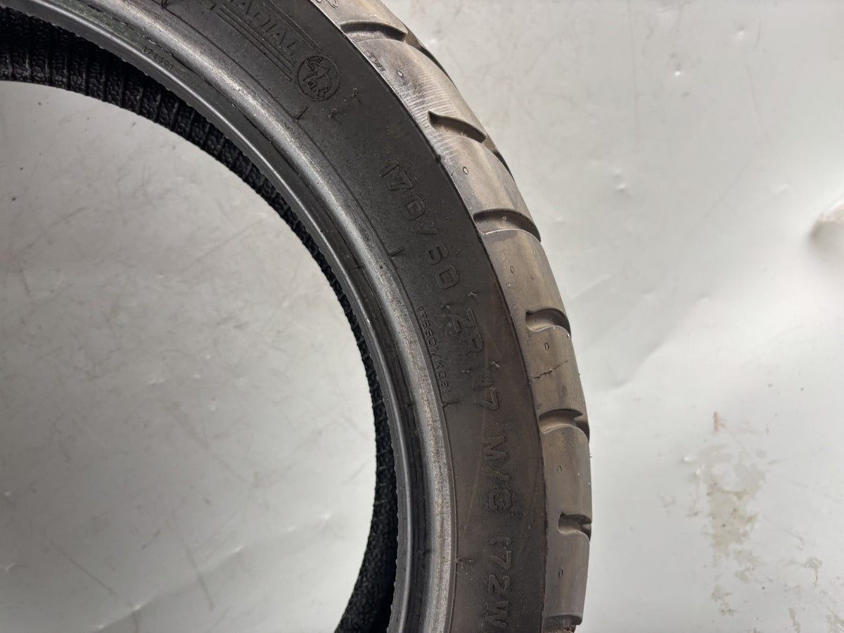 Motorrad Reifen Wheel 170/60 ZR17 Metzler Roadtec DOT 34/2018 5,5mm