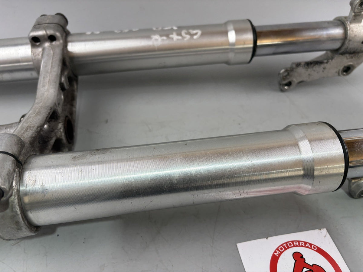 Suzuki GSX-R 750 W GR7BB Gabel Standrohr Tauchrohr Fork Absorber Up Side Down