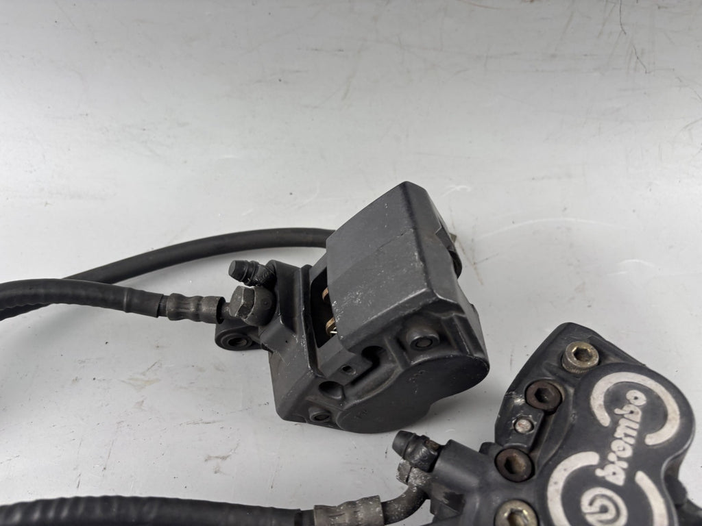BMW R 1100 RS Bremsanlage Brake Bremse Bremssattel vorne front Zange Leitung