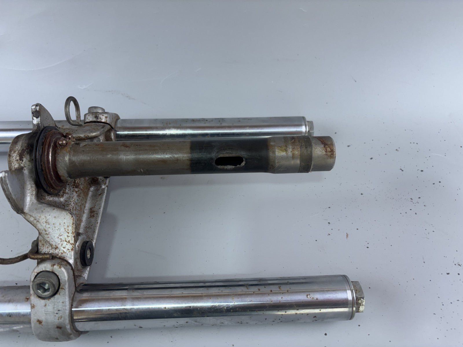 Kawasaki BN125A EL125 Eliminator Gabel Standrohr Tauchrohr Fork Absorber Feder