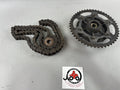 Yamaha FZS600 Fazer RJ02 Kettenkit Kettensatz Chain Antrieb Kettenrad