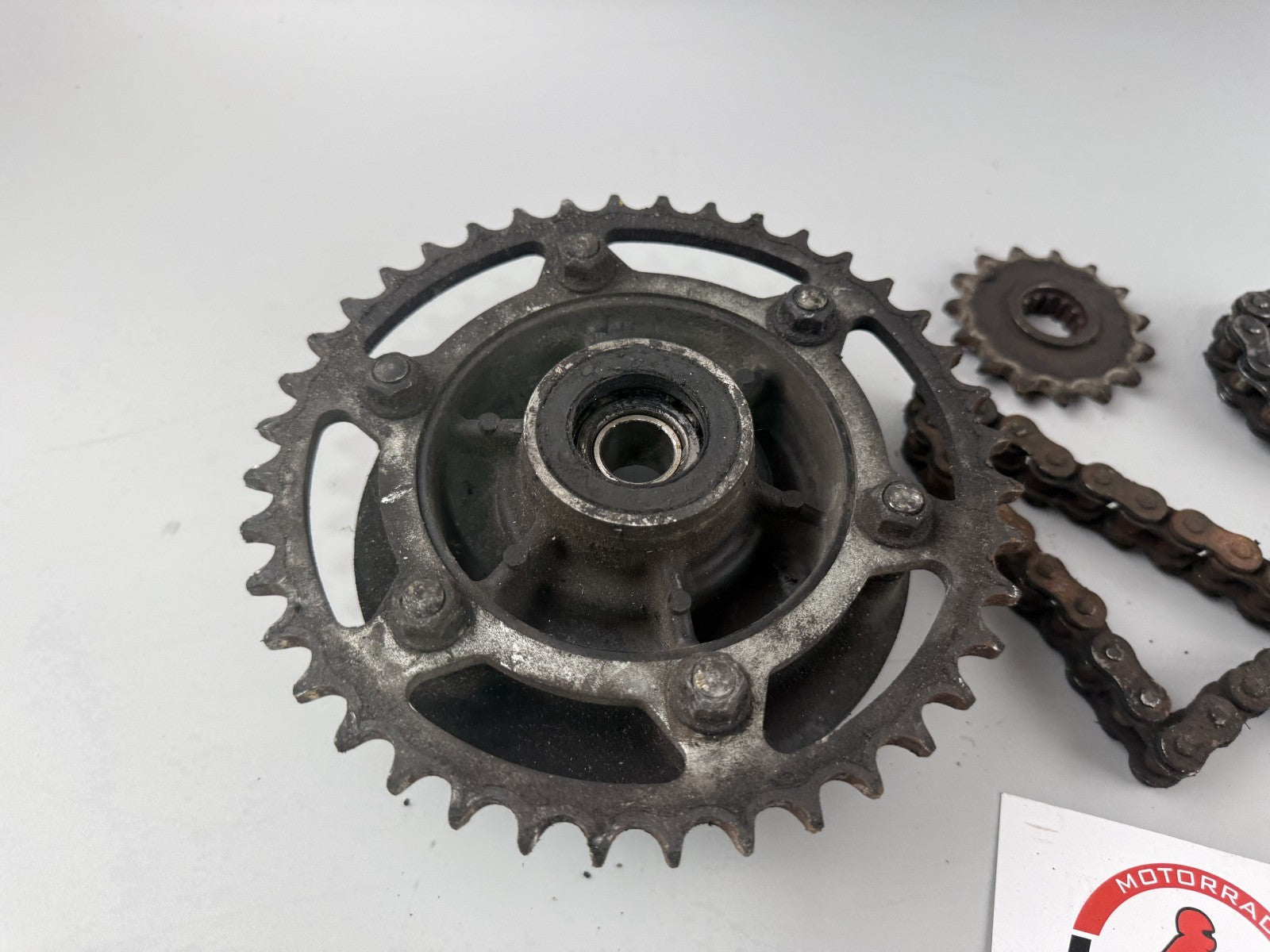 Kawasaki ZX-6R ZX600F Kettensatz Chain Ritzel