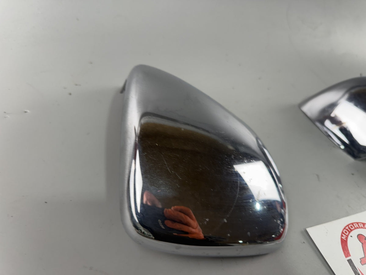 Kawasaki ZL600 Eliminator Chromdeckel Cover Seitendeckel Abdeckung