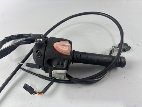 BMW F 650 CS Scarver Lenkerschalter rechts right Lenkerarmatur Switch Electric