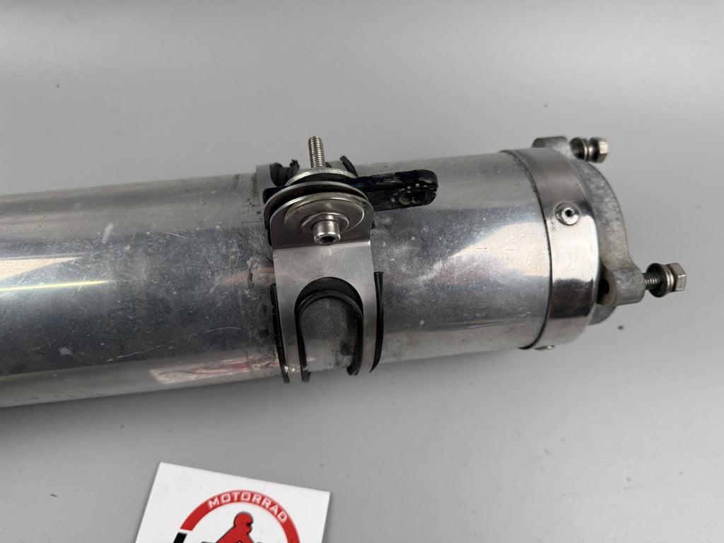 Suzuki GSX 750 AE Inazuma Auspuff Exhaust Schalldämpfer Endtopf Shark E3 1079