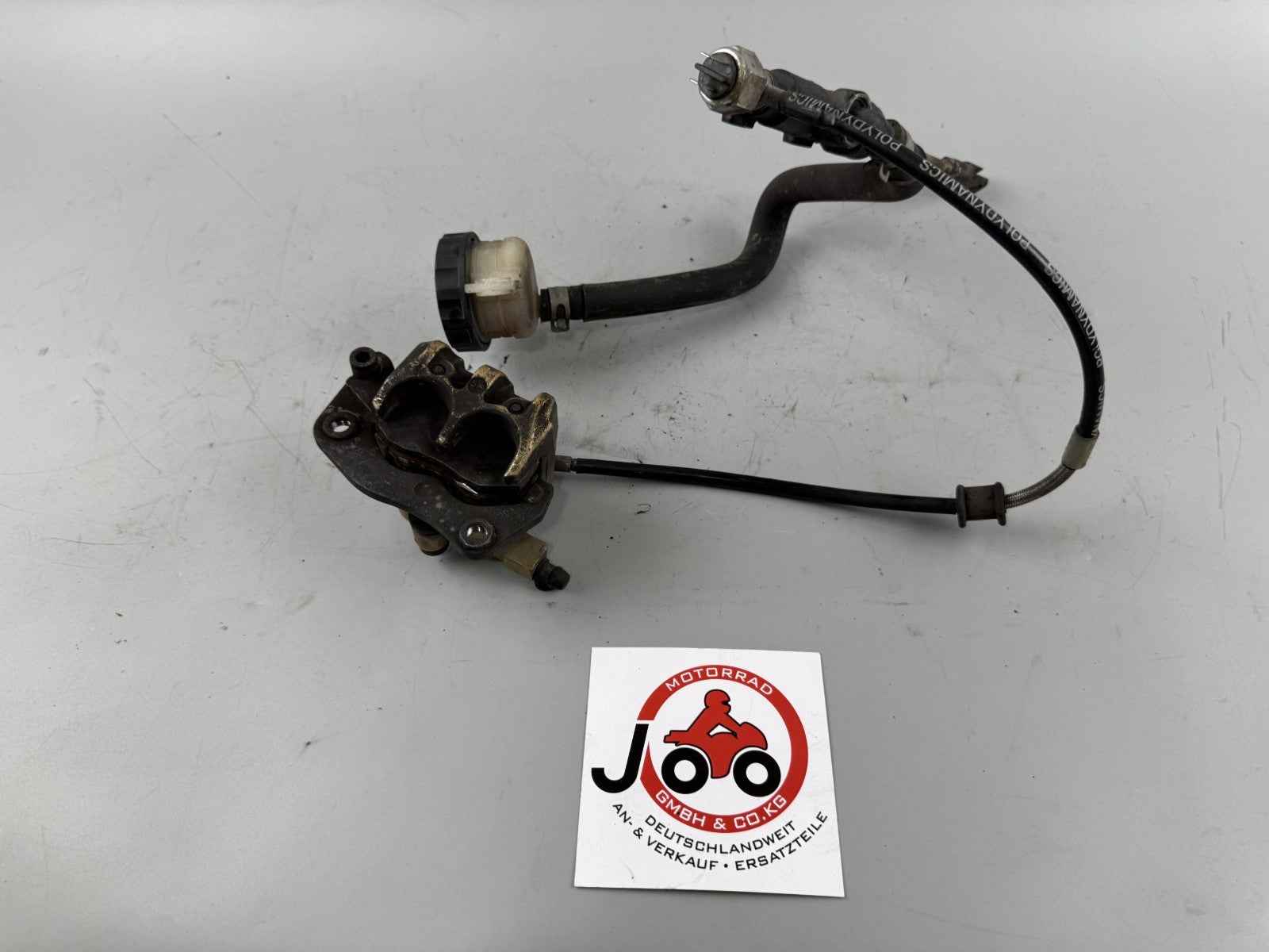 Triumph Daytona 1200 T300D Bremsanlage Brake Bremse hinten back Sattel Pumpe