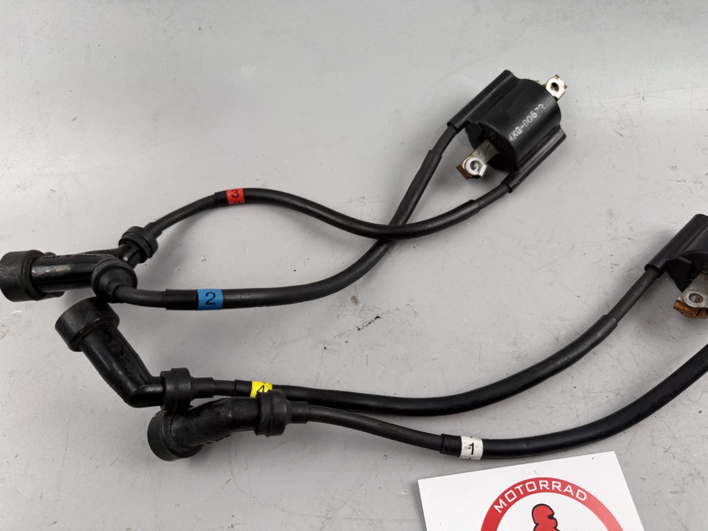 Yamaha XJR 1200 4PU Zündspulen ignition Motor Engine Zündstecker