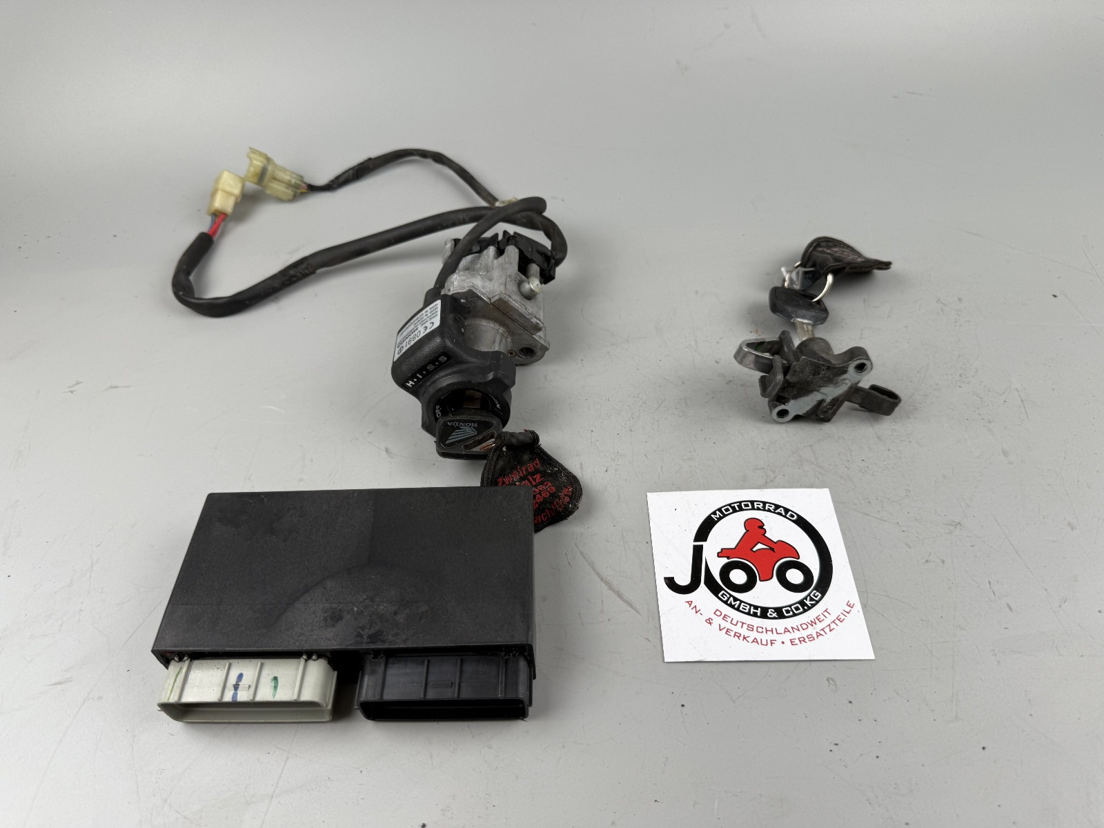 Honda VFR800 RC46 FI Schlossssatz Zündschloss CDI Steuergerät Key Lock