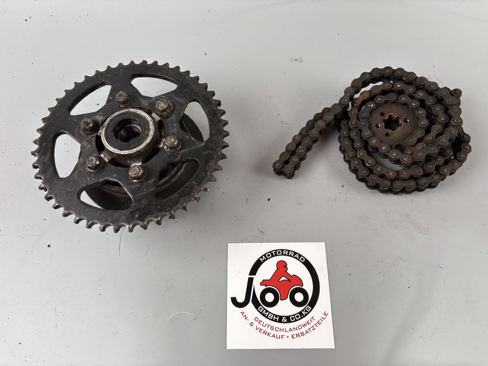 Kawasaki BN125A EL125 Eliminator Kettenkit Kettensatz Chain Antrieb
