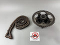 Triumph Daytona 955i T595 N 2002 Kettenkit Kettensatz Chain Antrieb Ritzel