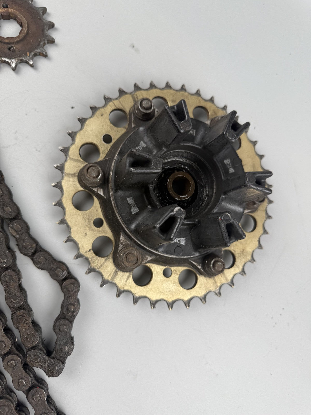 Honda XL600R PD03 Kettensatz Kette Chain Ritzel Kettenrad
