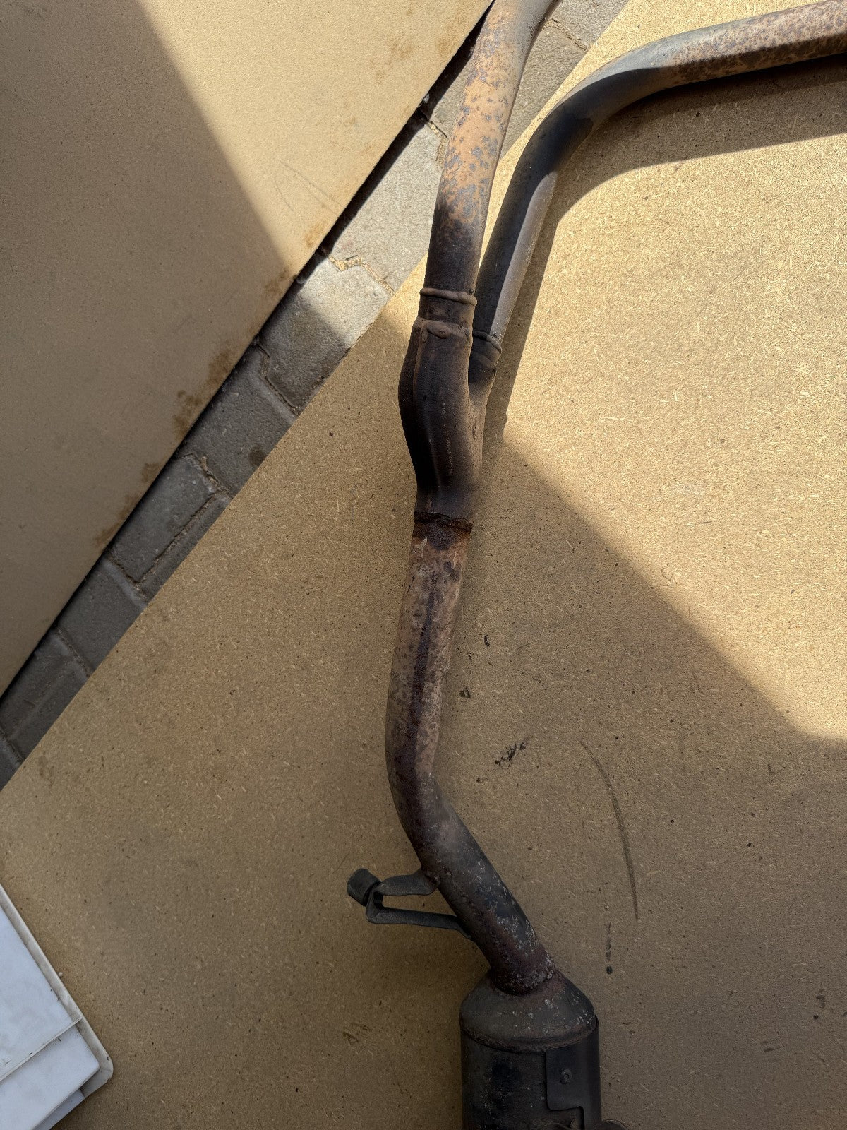 Suzuki GS500E GM51B Auspuffanlage Exhaust Krümmer Endtopf Schalldämpfer